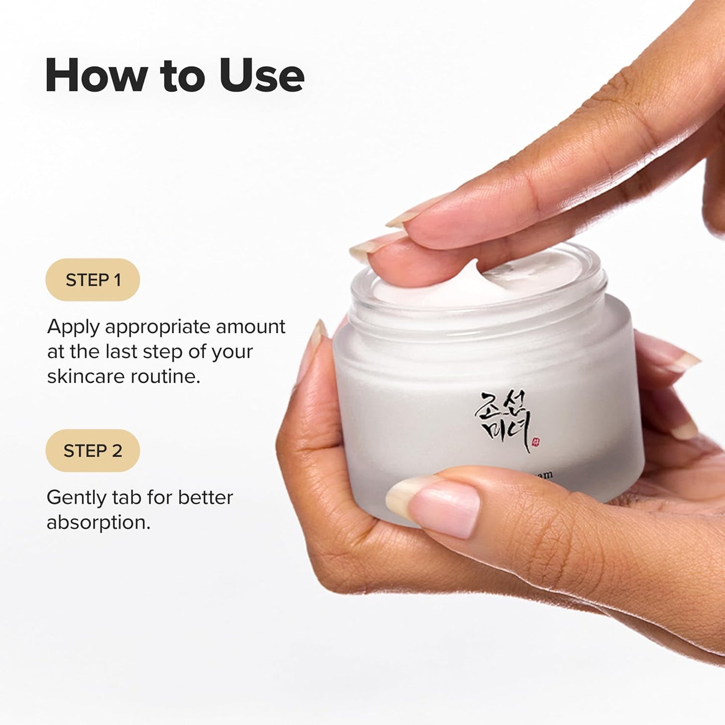 Dynasty Cream Hydrating Facial Moisturizer for Dry and Sensitive Skin - Korean Skincare for All Genders, 50ml (1.69 Fl. Oz.)