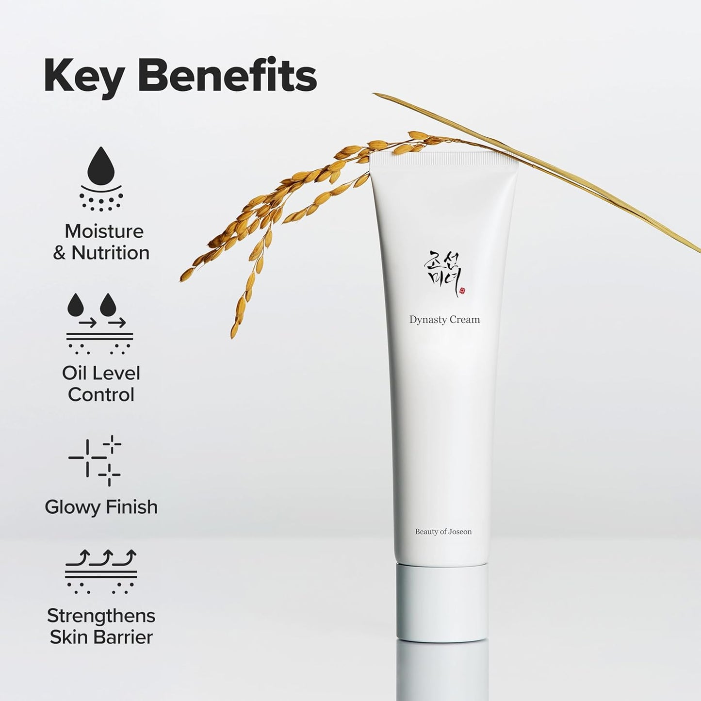 Dynasty Cream Hydrating Facial Moisturizer for Dry and Sensitive Skin - Korean Skincare for All Genders, 50ml (1.69 Fl. Oz.)