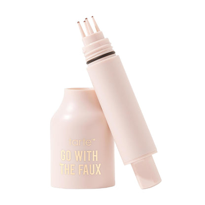 Tarte Go with the Faux Freckle Stamp – Natural-Looking Freckle Pen for Sun-Kissed Buildable Makeup, Perfect for Travel, Vegan & Cruelty-Free, Full-Size