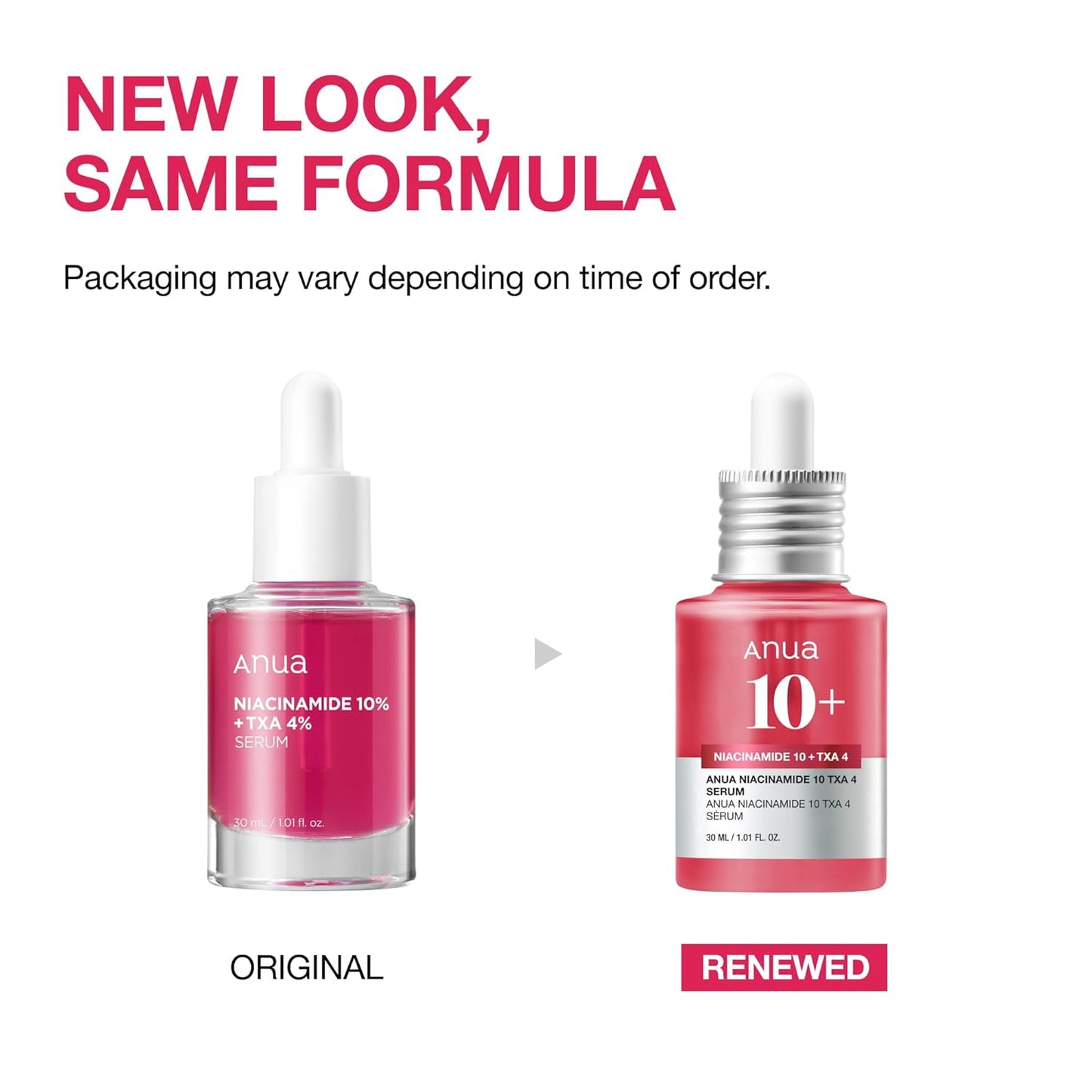 Niacinamide 10 + TXA 4 Serum, Dark Spot Care, Hyaluronic Acid, Tranexamic Acid, Lightweight & Hydrating All-In-One Daily Facial Serum for Glass Skin, Korean Skincare, 1.01 Fl.Oz