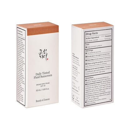 Moisturizing Facial Sunscreen - SPF 40, Korean Skincare