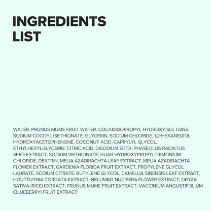 Red Bean Refreshing Pore Mask (140Ml, 4.73 Fl.Oz.) with Green Plum Refreshing Cleanser (100Ml, 3.38 Fl.Oz.), Korean Skincare