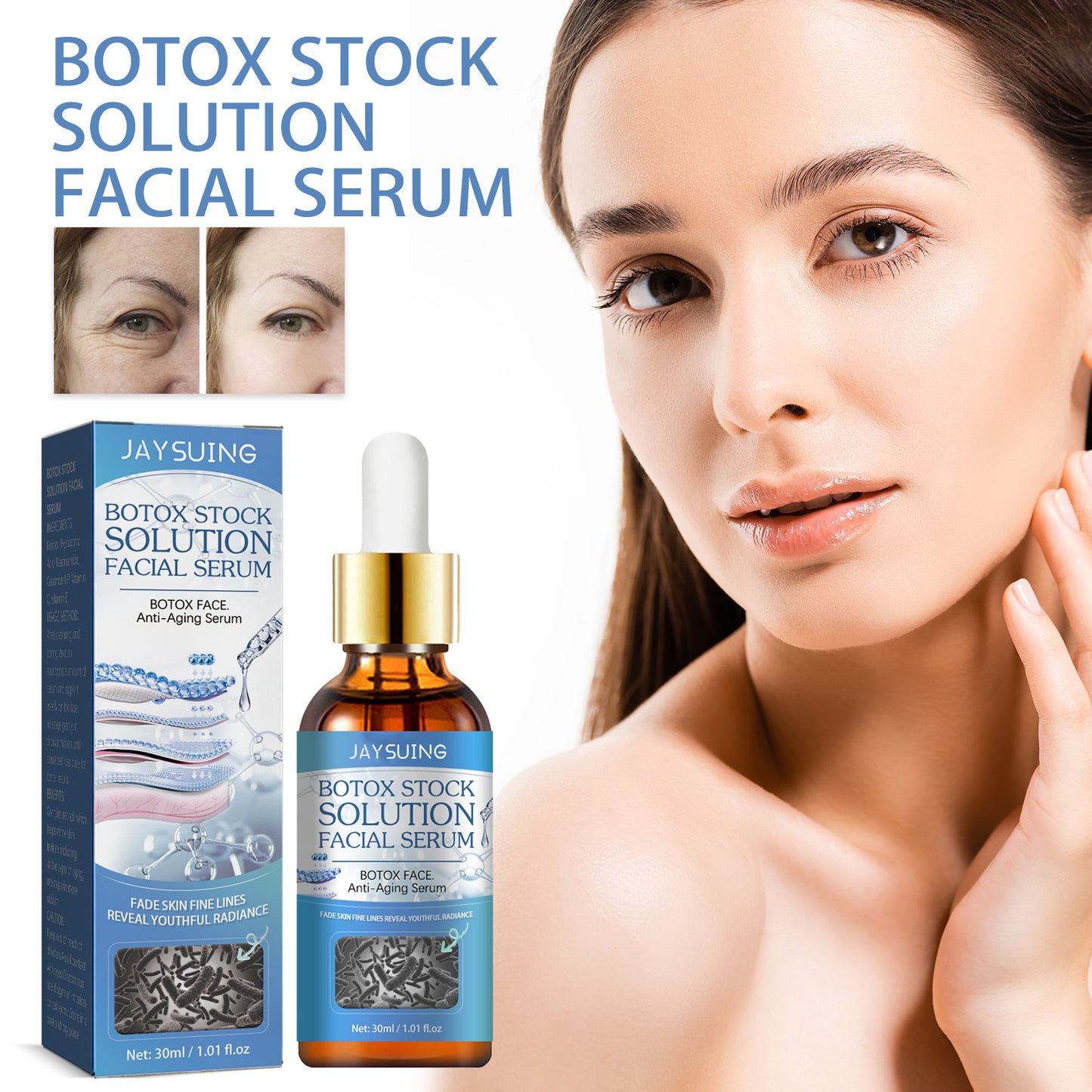 Jaysuing Anti-Aging Facial Firming Moisturizer with Line-Reducing Properties