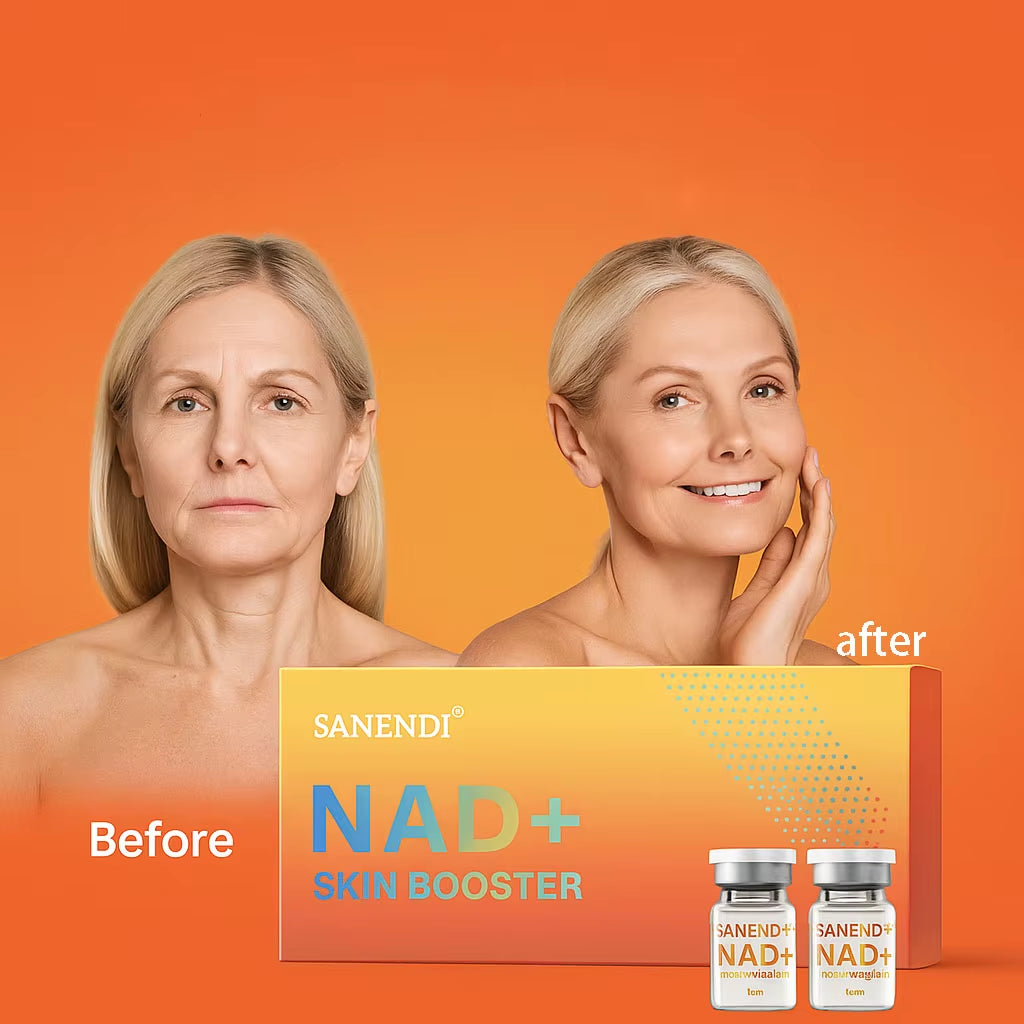 NAD+ Korea Skincare Product Complex Essence for Light Texture and Transparent-Feel Daily Care Essence Set 7Mlx5 Vials
