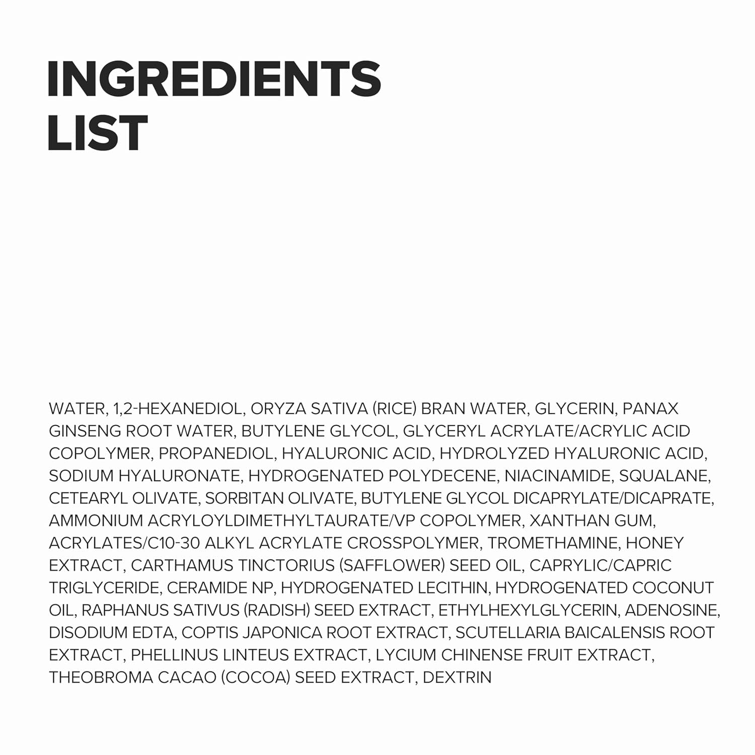 Dynasty Cream Hydrating Facial Moisturizer for Dry and Sensitive Skin - Korean Skincare for All Genders, 50ml (1.69 Fl. Oz.)