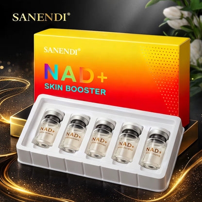 NAD+ Korea Skincare Product Complex Essence for Light Texture and Transparent-Feel Daily Care Essence Set 7Mlx5 Vials