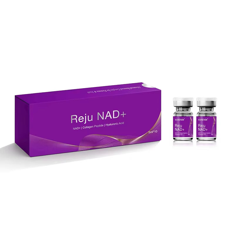 NAD+ Korea Skincare Product Complex Essence for Light Texture and Transparent-Feel Daily Care Essence Set 7Mlx5 Vials